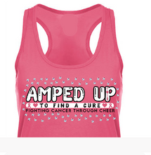 Load image into Gallery viewer, Amped Up Pink Out Cropped Tank