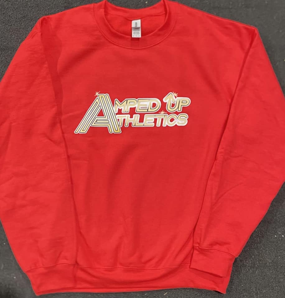 Red Amped Up Athletics Sweatshirt