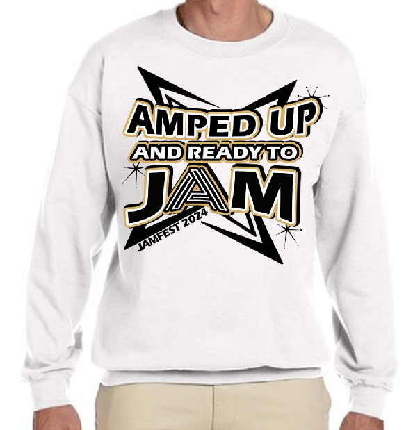 Amped Up, Jamfest Sweatshirt