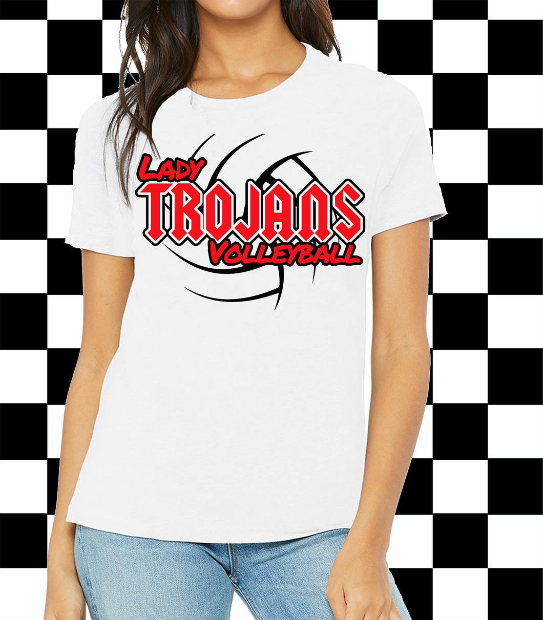 Lady Trojans Volleyball Tee