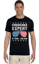 Load image into Gallery viewer, Fireworks Expert Tee
