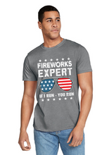 Load image into Gallery viewer, Fireworks Expert Tee

