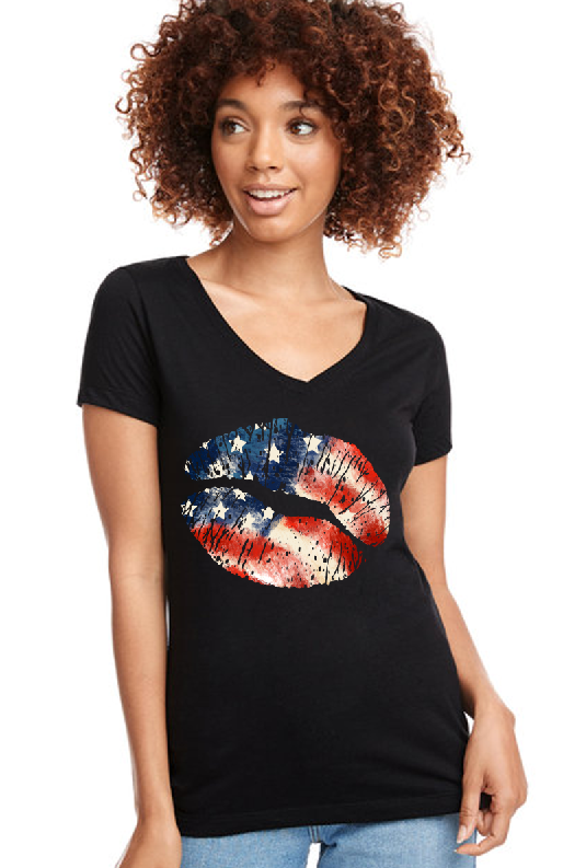 American Lips Tee