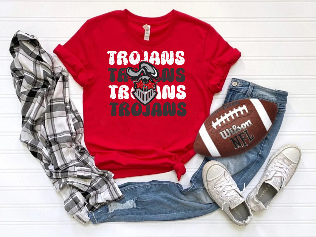 Trojans Star Eyes Tee