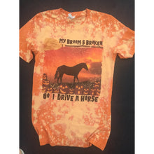 Load image into Gallery viewer, My Broom&#39;s Broken Unisex Tee
