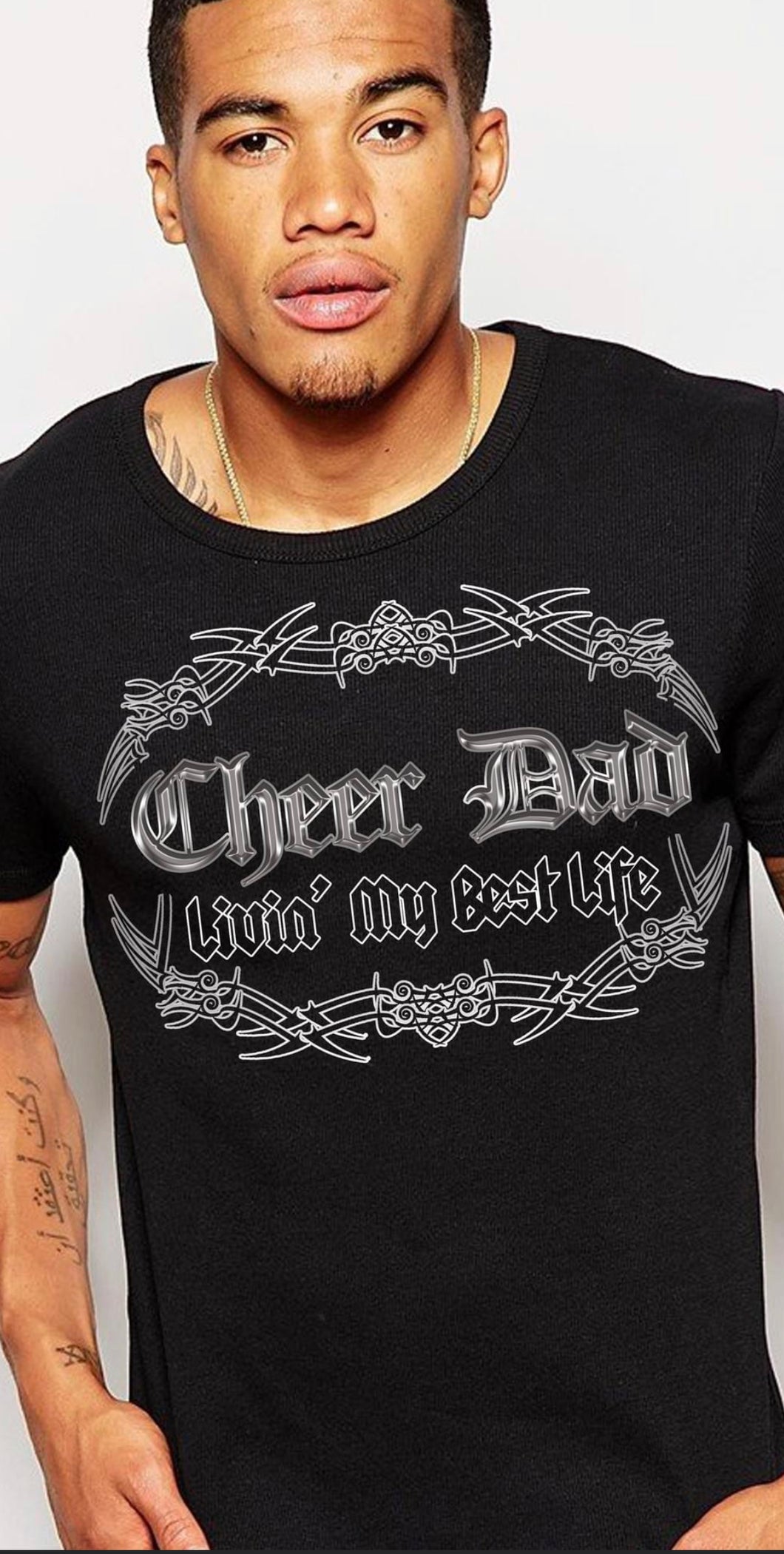 Cheer Dad- Living My Best Life